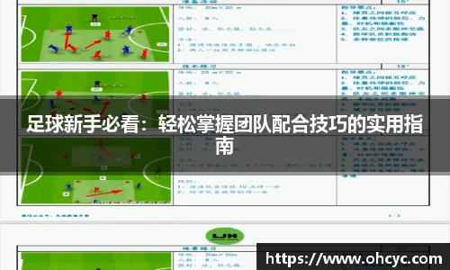 足球新手必看：轻松掌握团队配合技巧的实用指南